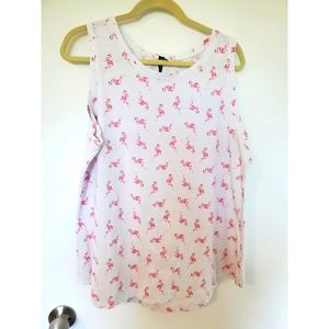 Cute flamingo Tank Top